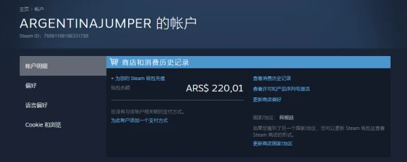 Steam阿根廷区支付攻略：详细解析支付方法与步骤